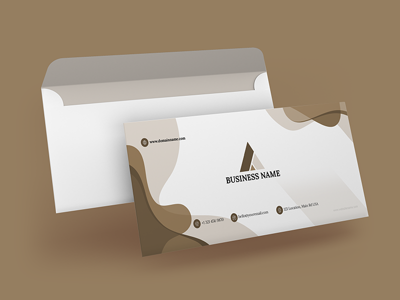 4 125 X 9 5 Size Envelope Templates For Word Edit Print