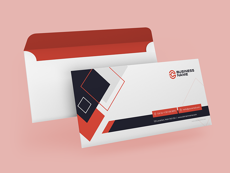 Modern envelope design